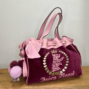 Juicy Couture Magenta Pink Daydreamer Bag